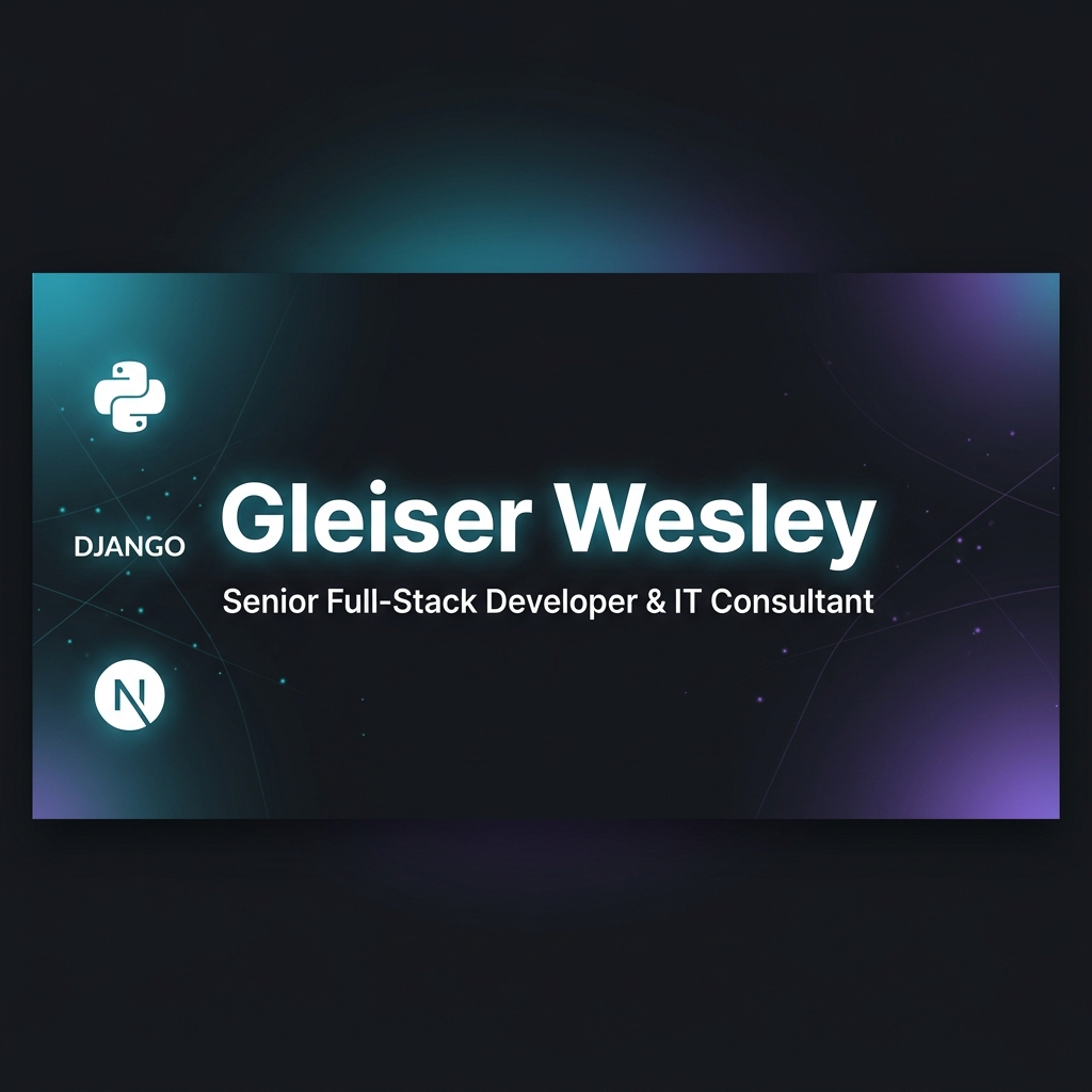 Gleiser Wesley | Desenvolvedor Full-Stack Sênior & Consultor de TI